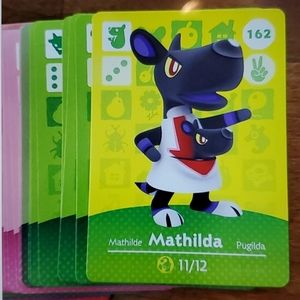 Animal Crossing Amiibo Cards J-Z